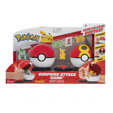 Load image into Gallery viewer, Pokemon Surprise Attack Pokeball Battle Game - Bulbasaur+Pikachu
