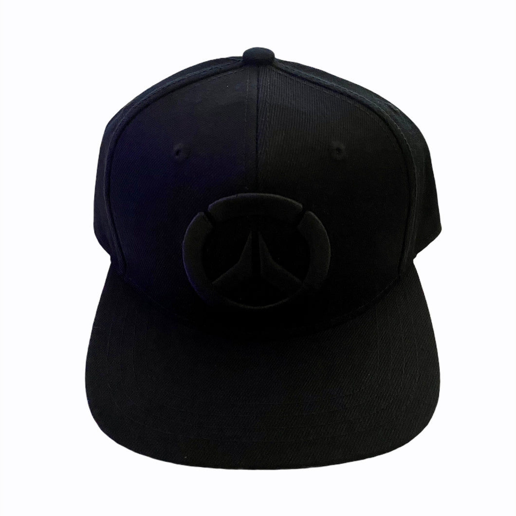 Overwatch Blackout Snap Back Hat One Size Black