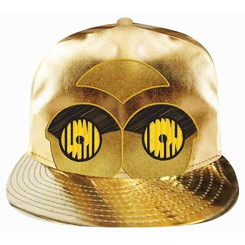 Star Wars C3PO Gold Metallic Cap