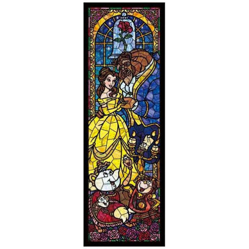 Disney Beauty & the Beast Stained Glass 456PC Jigsaw Puzzle