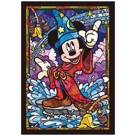 Disney Mickey Mouse Stained Glass 266PC Jigsaw Puzzle